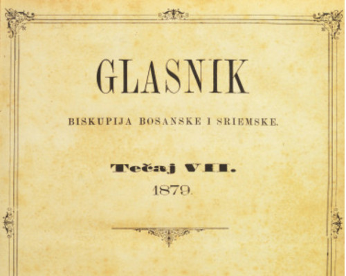 Glasnik Biskupija bosanske i srijemske : odgovorni urednik Rudolf Schutz