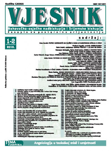 God. 141(2013), 1-2 / glavni i odgovorni urednik Vladimir Dugalić