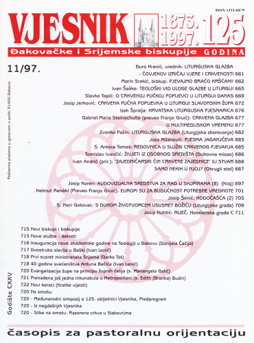 God. 125(1997), 11 / glavni i odgovorni urednik Đuro Hranić