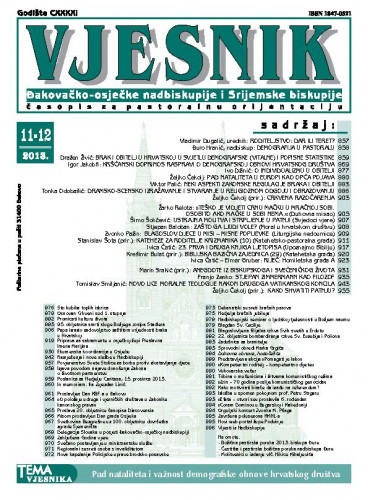 God. 141(2013), 11-12 / glavni i odgovorni urednik Vladimir Dugalić