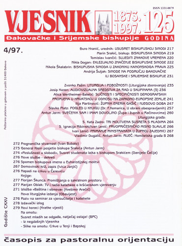 God. 125(1997), 4 / glavni i odgovorni urednik Đuro Hranić