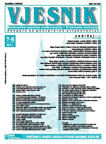 God. 139(2011), 7-8 / glavni i odgovorni urednik Vladimir Dugalić